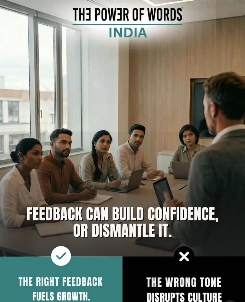Feedback can build confidence...